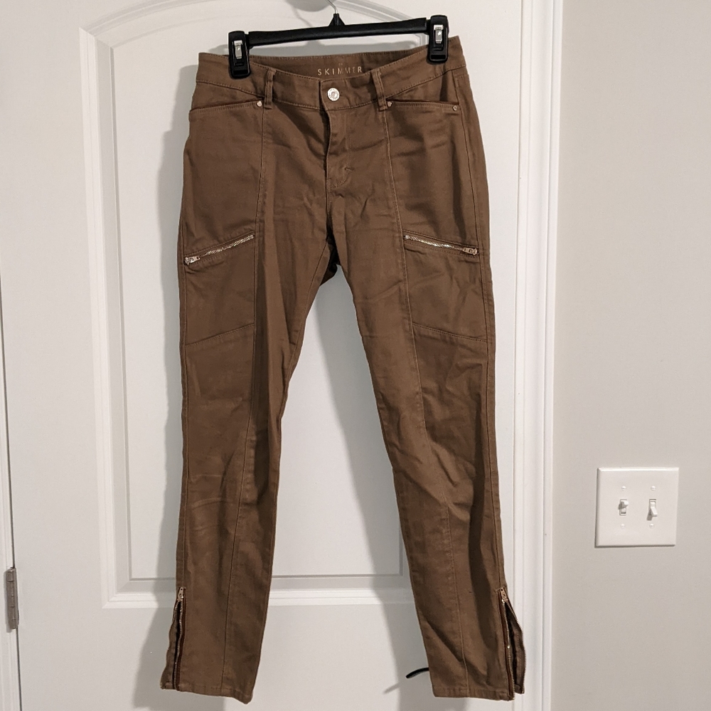 Zipper ankle pant
